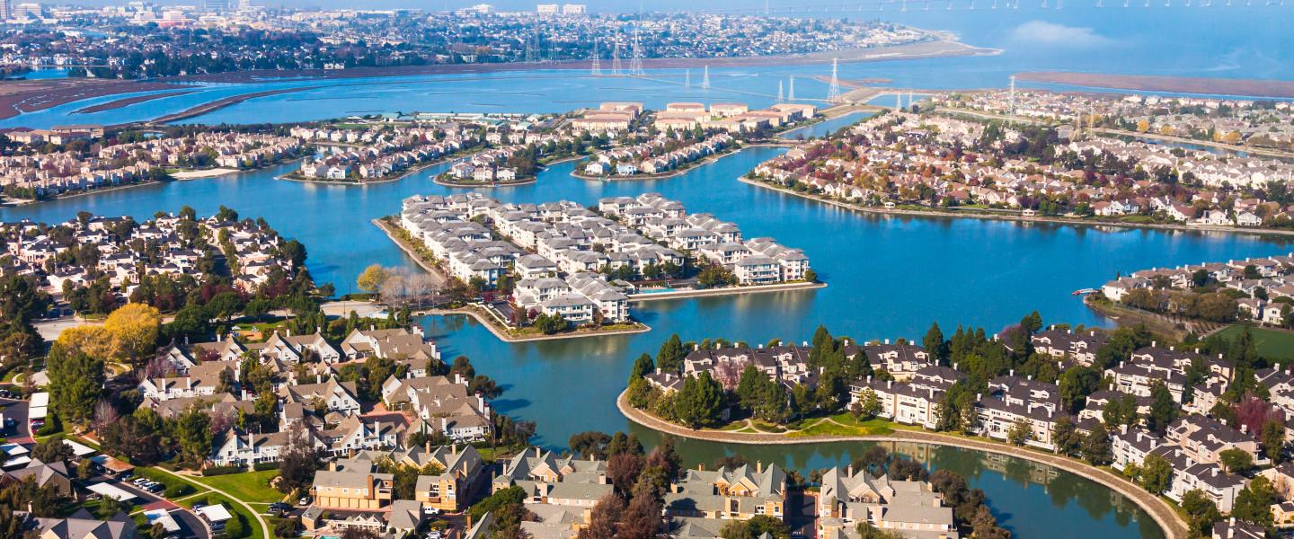 Water view of  San Mateo County