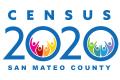 San Mateo County Census 2020 logo
