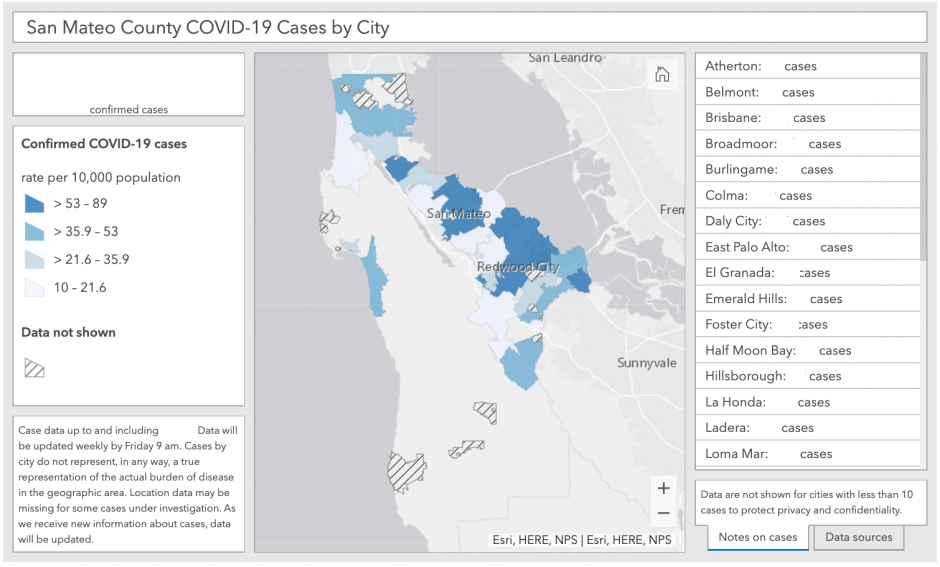 00 cases by city