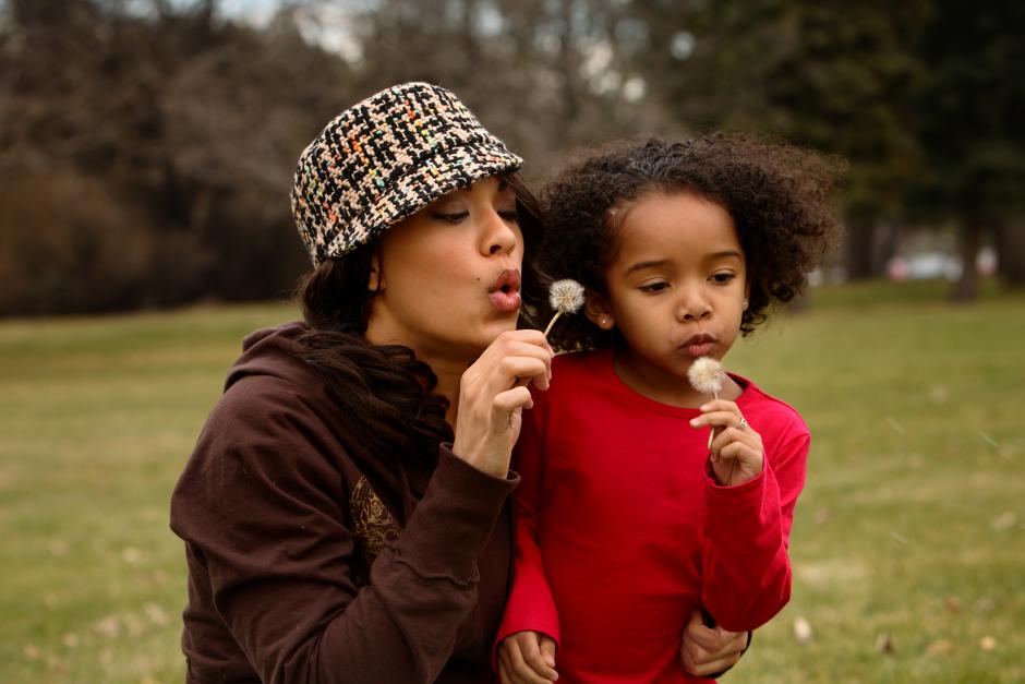 Mother and daughter