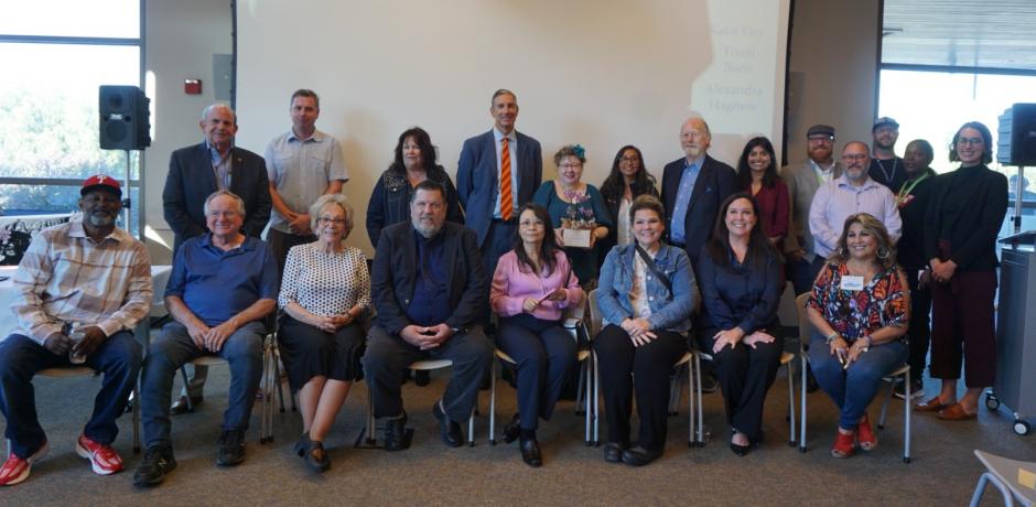 Group photo of the award recipients 