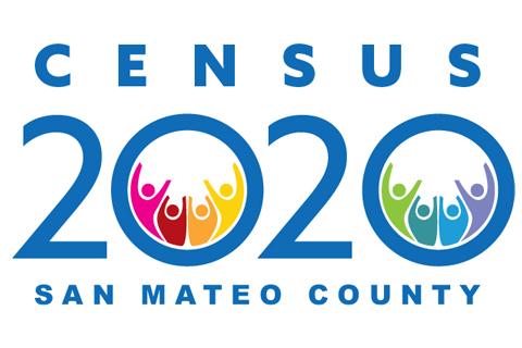 San Mateo County Census 2020 logo