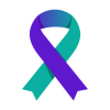 Suicide prevention ribbon